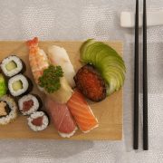 sushi plateau food chinese shrimp 2856547